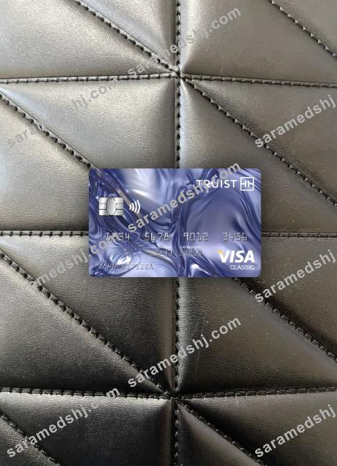 USA Truist Bank visa classic card photolook front